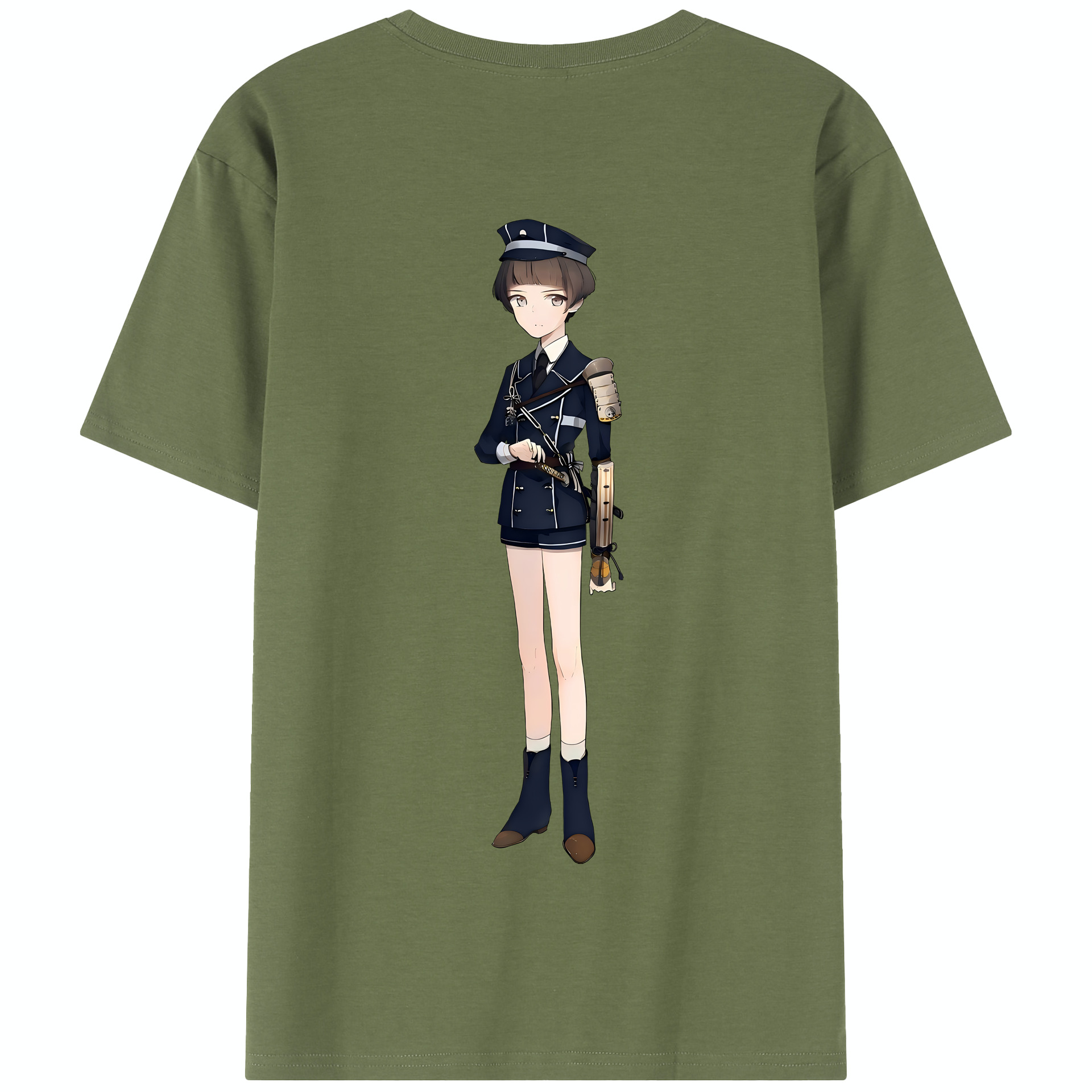 （画像用） 刀剣乱舞 Touken Ranbu 綿100％半袖Tシャツ（背面プリント）